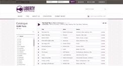 Desktop Screenshot of libertylicensing.com